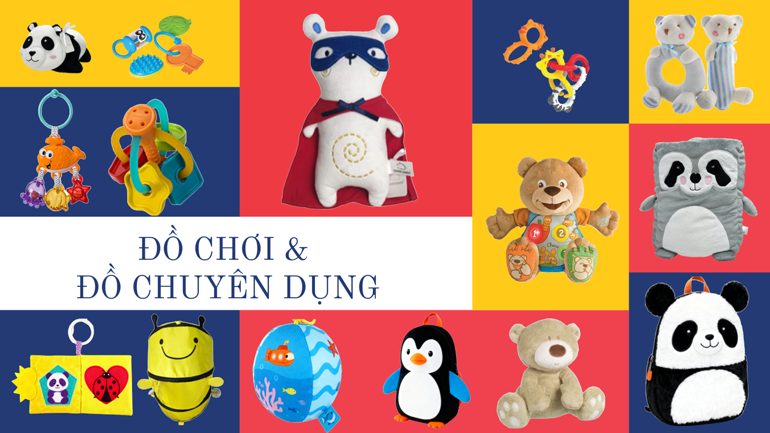Đồ chơi và đồ chuyên dụng